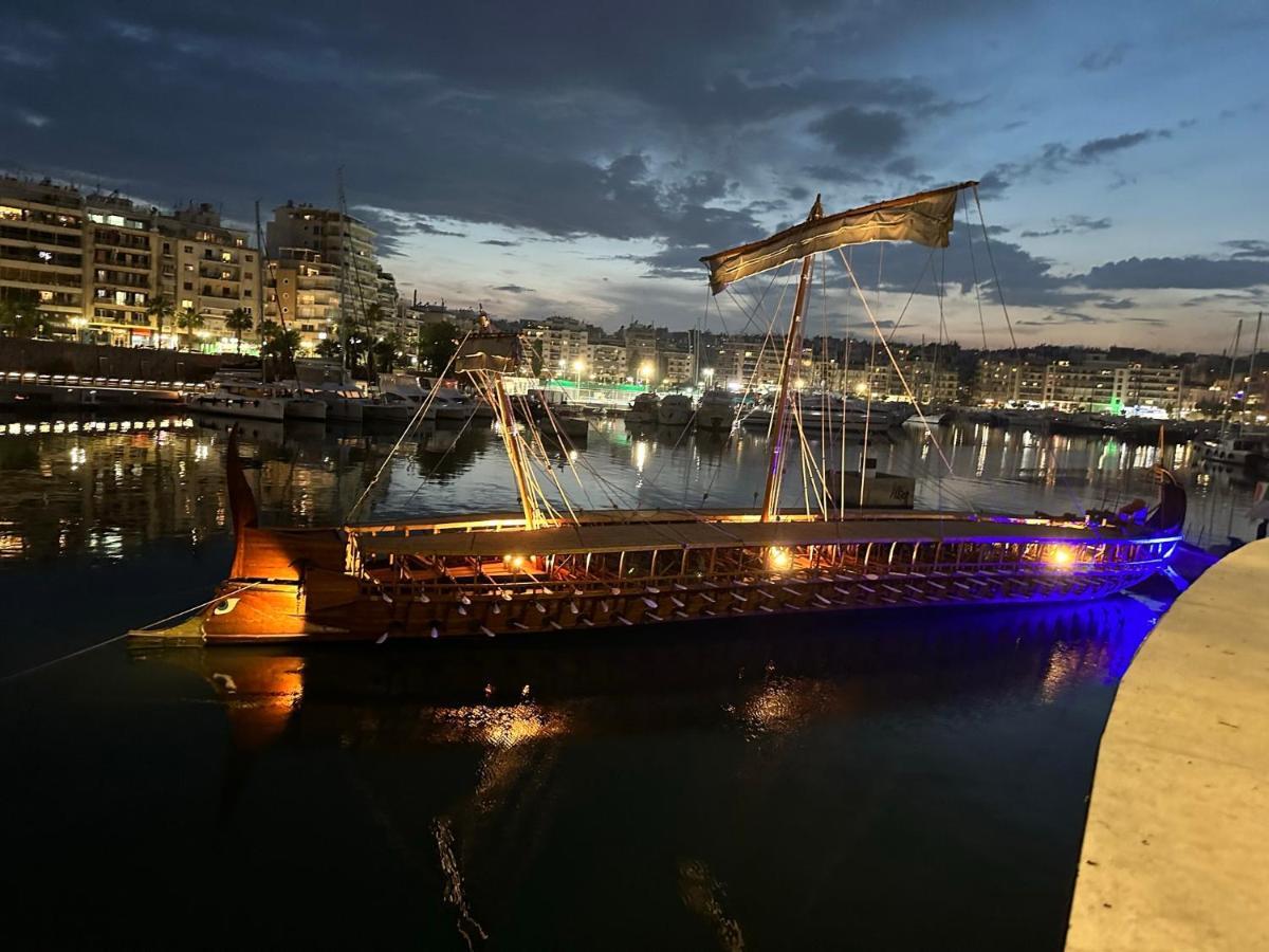 Apartment Center Piraeus Location Kastella Passalimani Port Exterior foto